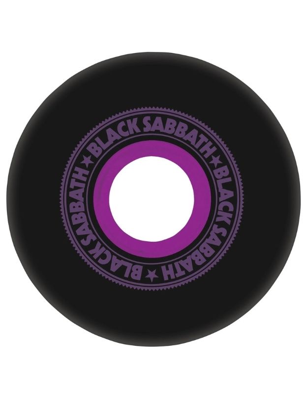 Ruedas Skate Oj Wheels Black Sabbath Paranoid Super Juice Negras 60mm 78A