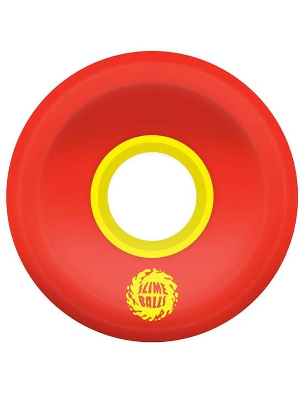 Ruedas Skate Santa Cruz Red Yellow OG Slime Balls 60mm 78A