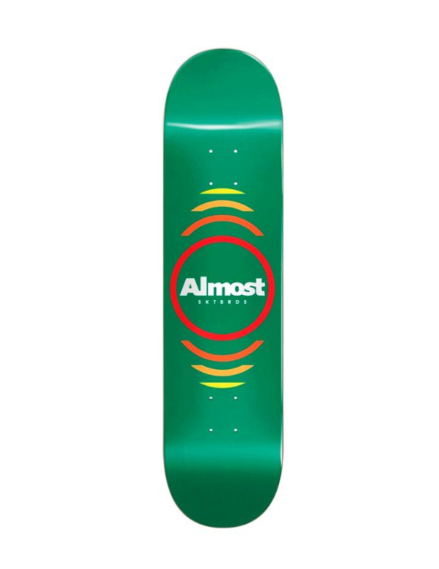 Tabla Skate Juvenil Almost Reflex Green 7.375″