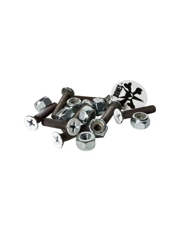 Tornillos Bones Cabeza Pintada Blanca 1" Phillips