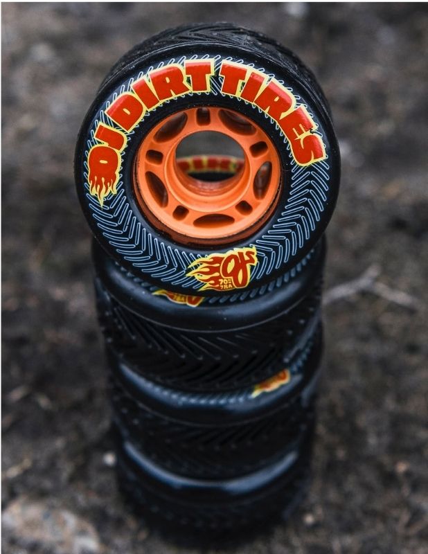 Ruedas Skate OJ Wheels Dirt Tires Thunder Juice Black 70mm 78A