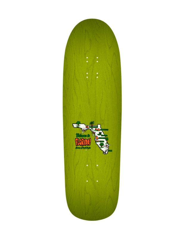 Powell Peralta Mike Frazier Yellow Man Green 9.5" Old School