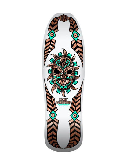 Powell Peralta Nicky Guerrero Mask 10" Tabla Old School Blanca