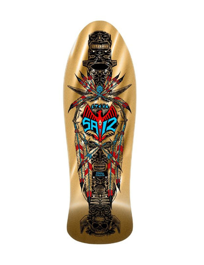 Powell Peralta Steve Saiz Totem Gold Foil 10" Reissue Old School
