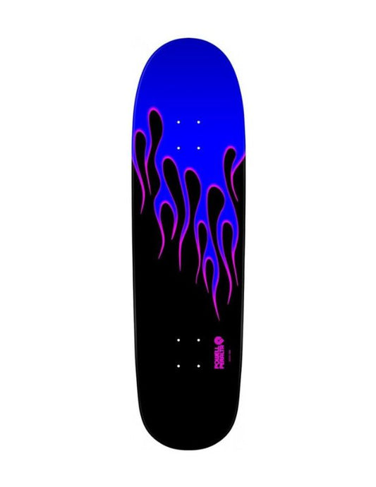Tabla Powell Peralta Nitro Hot Rod Flames en azul y negro
