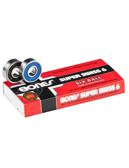 Rodamientos de Skate Bones Swiss 6 Ball Bearings