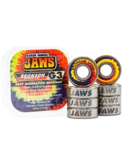 Rodamientos de Skate Bronson Speed G3 Aaron Jaws Homoki Pro