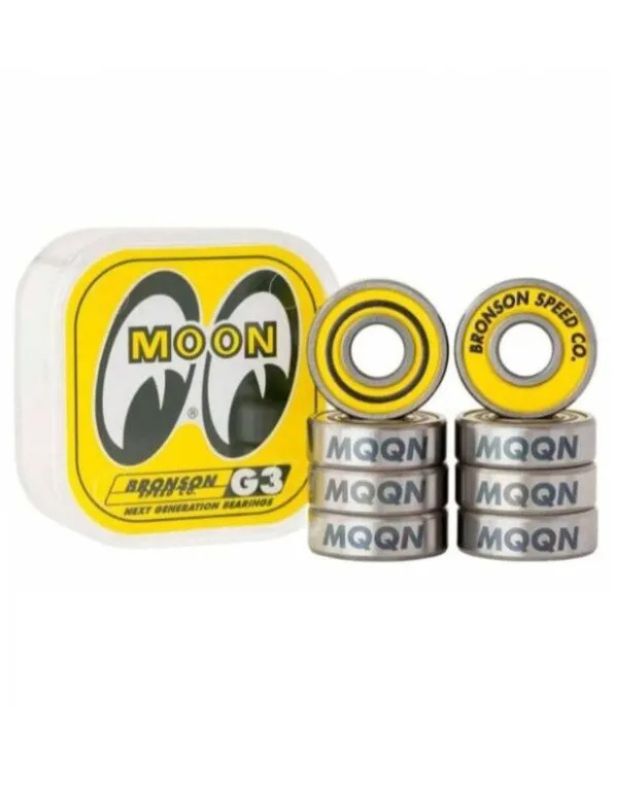 Rodamientos de Skate Bronson Speed G3 Mooneyes Pro