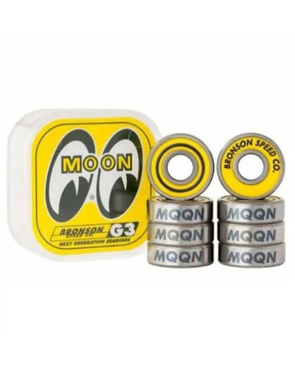 Rodamientos de Skate Bronson Speed G3 Mooneyes Pro