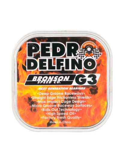 Rodamientos de Skate Bronson Speed G3 Pedro Delfino Pro