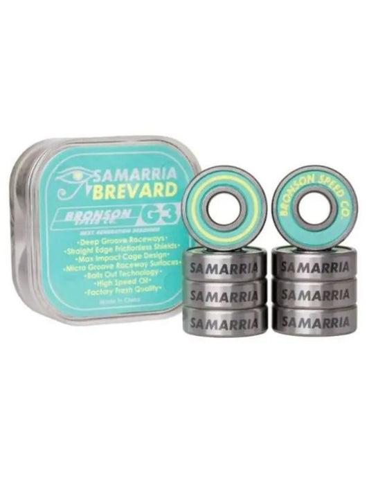 Rodamientos de Skate Bronson Speed G3 Samarria Brevard Pro