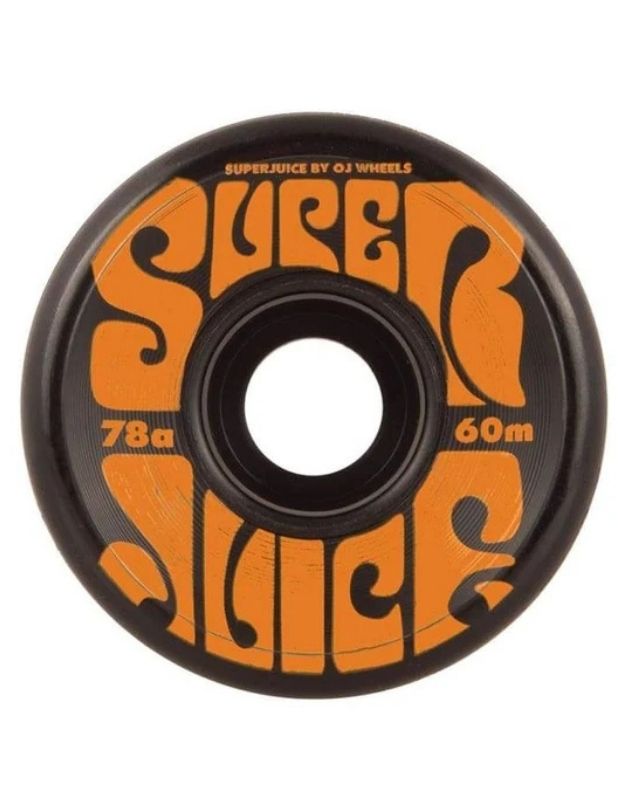 Ruedas Skate OJ Wheels Super Juice Negras 60mm 78A