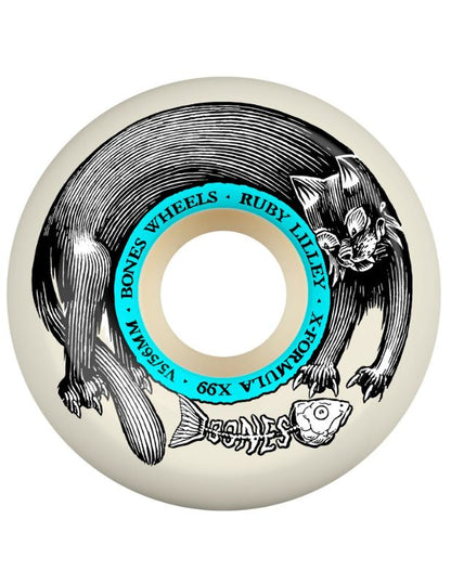 Ruedas Skate Bones Ruby Lilley V5 Sidecut 56mm 99A
