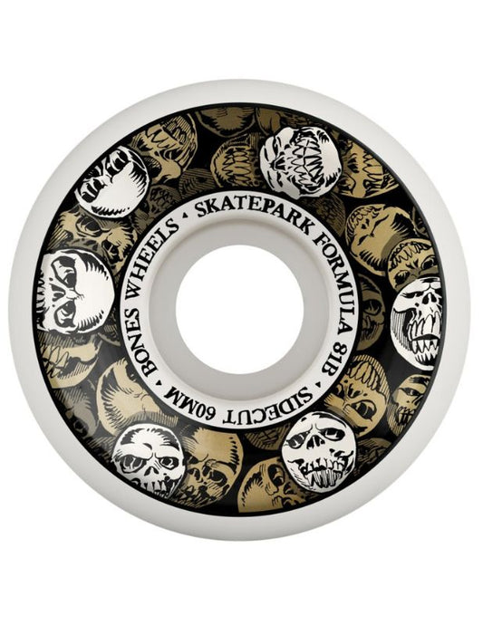 Ruedas Skate Bones Skatepark-Formula SPF Sidecut 60mm 101A