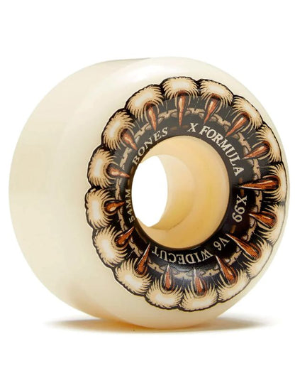 Ruedas Skate Bones Grippin Wolf V6 Widecut 54mm 99A