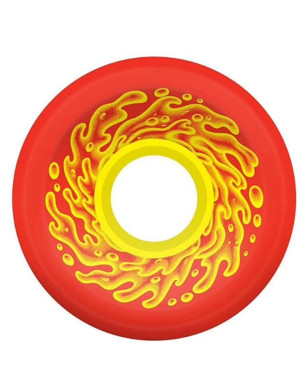 Ruedas Skate Santa Cruz Red Yellow OG Slime Balls 60mm 78A
