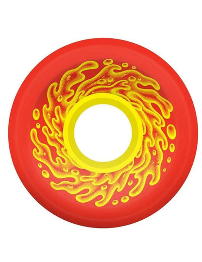 Ruedas Skate Santa Cruz Red Yellow OG Slime Balls 60mm 78A