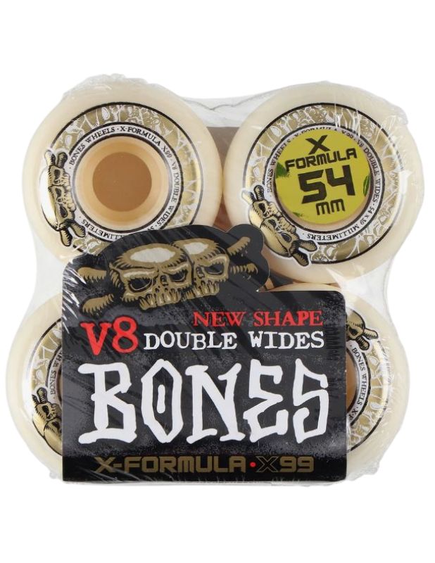 Ruedas Skate Bones X-Formula V8 Double Wides 54mm 99A