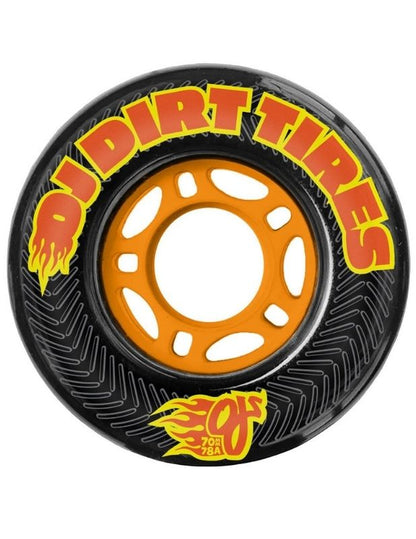 Ruedas Skate OJ Wheels Dirt Tires Thunder Juice Black 70mm 78A