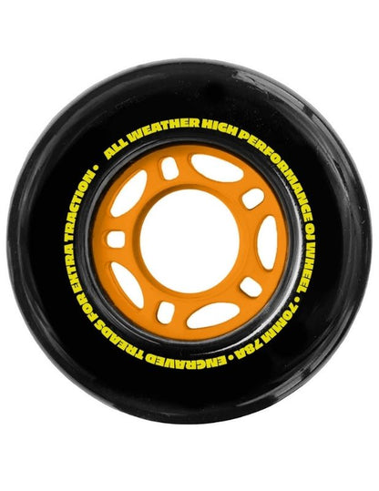 Ruedas Skate OJ Wheels Dirt Tires Thunder Juice Black 70mm 78A