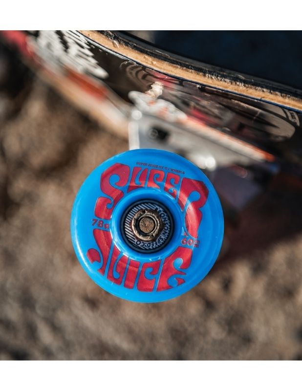 Ruedas Skate OJ Wheels Super Juice Azúl 60mm 78A