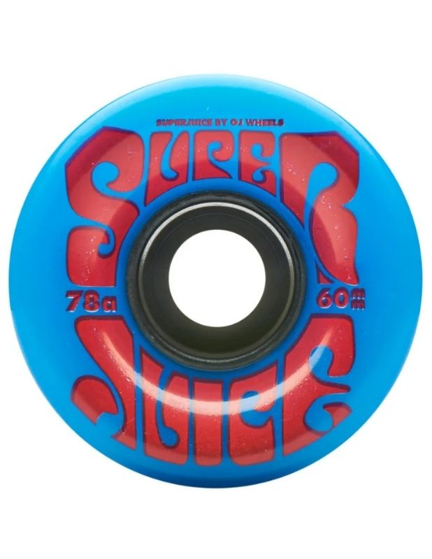 Ruedas Skate OJ Wheels Super Juice Azúl 60mm 78A