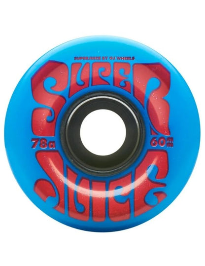 Ruedas Skate OJ Wheels Super Juice Azúl 60mm 78A