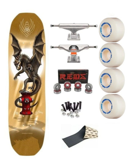 Skate Powell Peralta Andy Anderson Hydrant Gold Foil Flight 8.45"