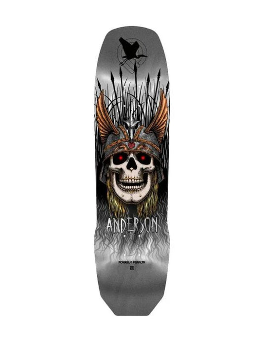 Tabla Skate Powell Peralta Andy Anderson Heron Silver 8.45"