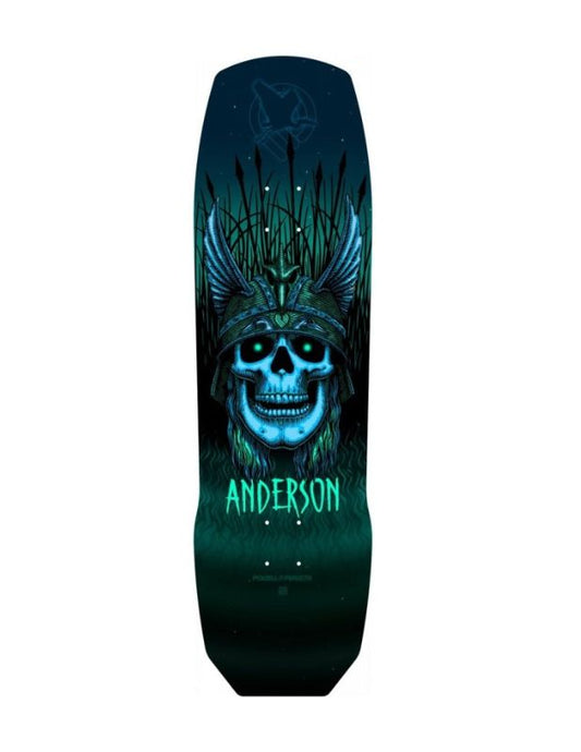 Tabla Skate Powell Peralta Andy Anderson Heron Teal 9.13"