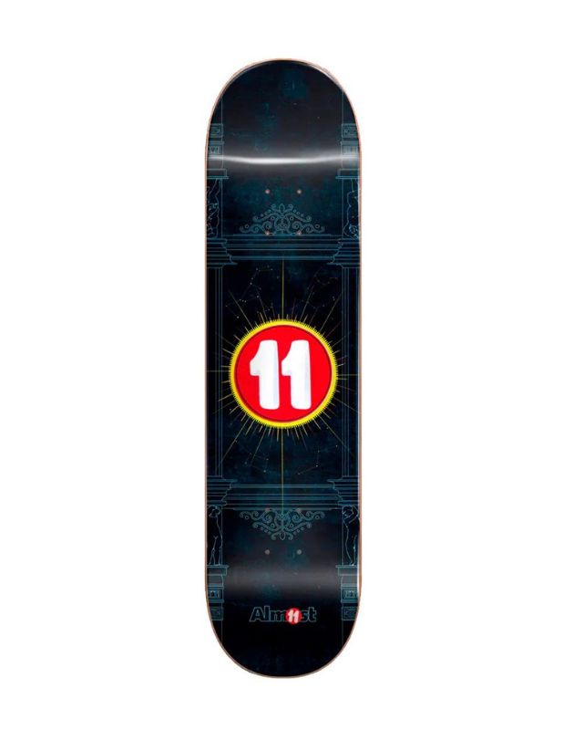 Tabla Skate Almost Gronze Collection Logo Black R7 8.125"