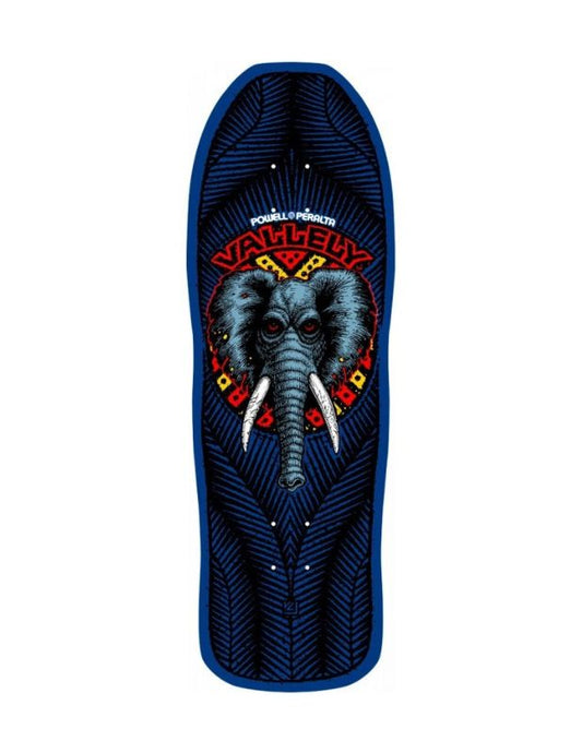 Tabla Powell Peralta Mike Vallely Elephant en azul marino
