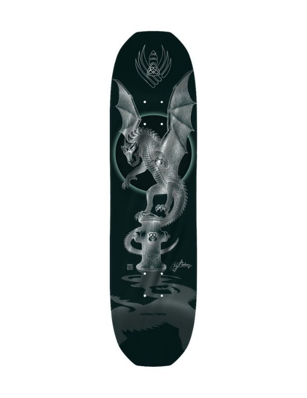 Tabla Skate Powell Peralta Andy Anderson Hydrant 2 Silver Foil 8.4"