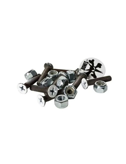 Tornillos Bones Cabeza Pintada Blanca 1" Phillips