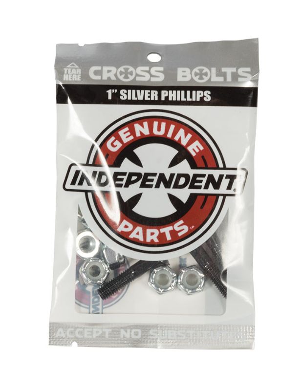 Tornillos Independent 1" Phillips Black Silver