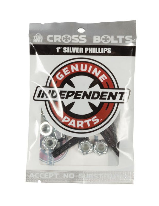 Tornillos Independent 1" Phillips Black Silver