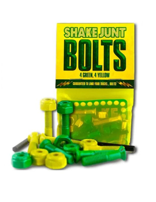 Tornillos Shake Junt Bag 1" Allen Verde Amarillo